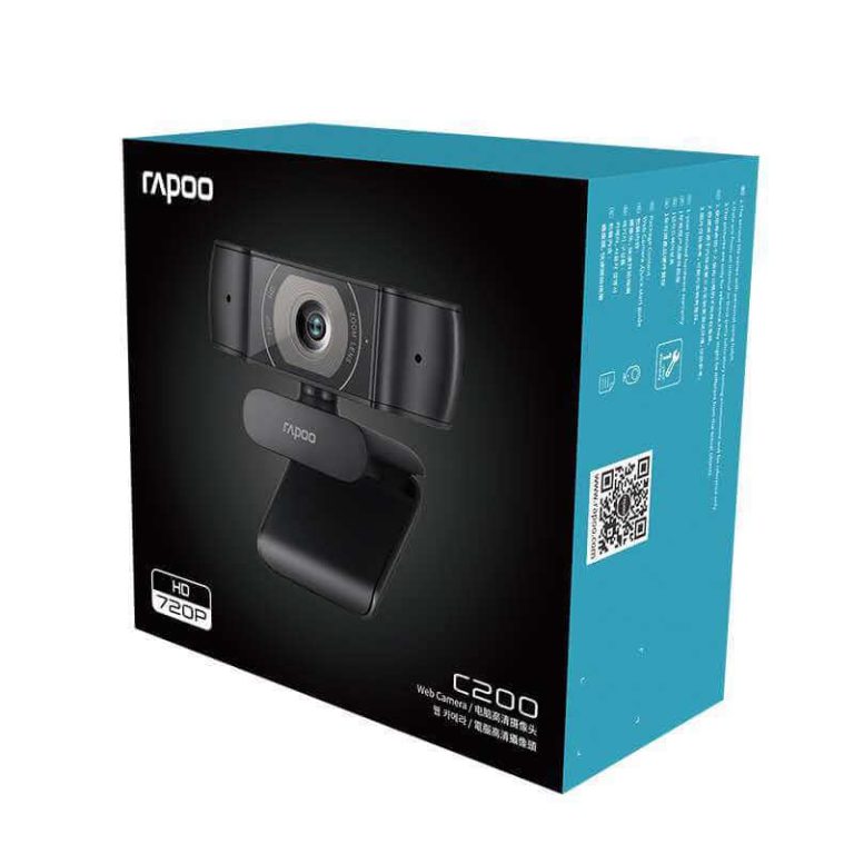 خرید وب کم رپو RAPOO C200 720PIXELS اورجینال و قدرتمند