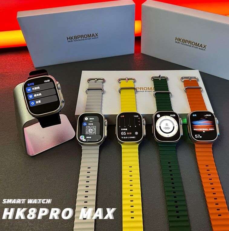 wearfit HK8 pro max با گارانتی 18 ماهه خدمات(کیهان تجارت)